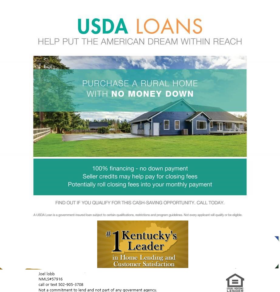 Kentucky USDA Rural Housing Loans : USDA Homes for Sale in ...
